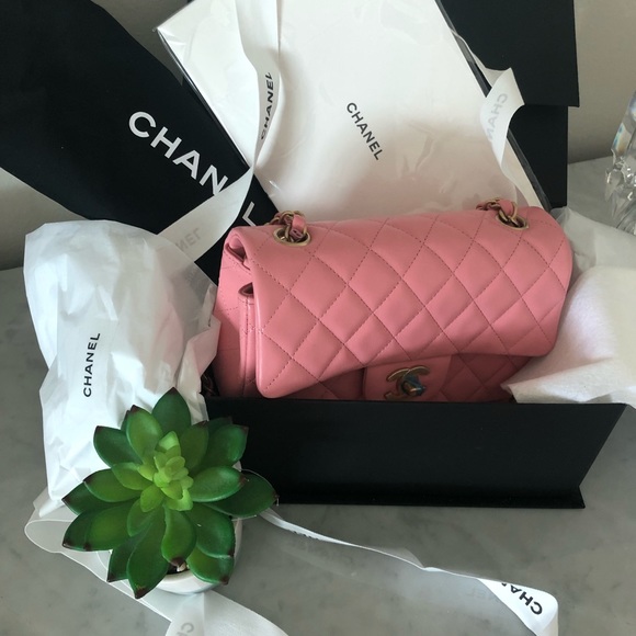 SOLD 🛑Chanel mini New with tag pink lovers 019 - Picture 8 of 8